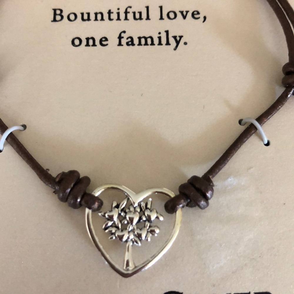 STERLING SILVER FAMILY BRACELET